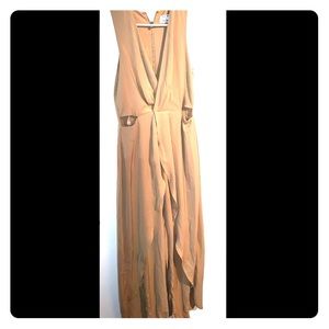 Tan jumpsuit